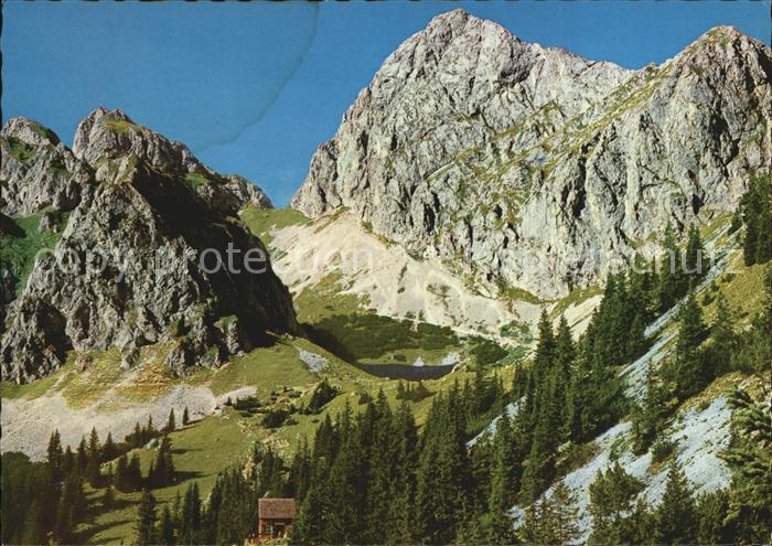 Tannheimer Huette Rote Flueh Judenscharte Gimpel