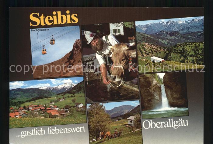 Steibis Oberstaufen Bayern Wasserfall Hochgratbahn