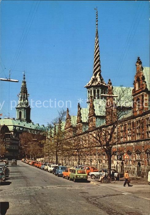Kopenhagen Schloss Christiansborg Boerse