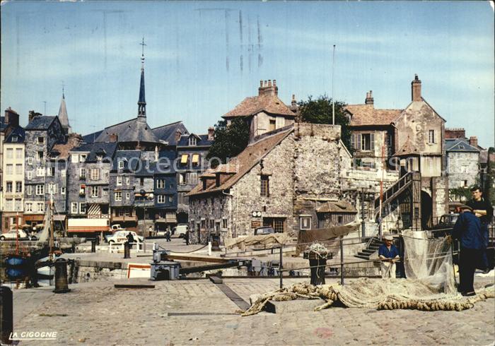 Honfleur Fischernetze