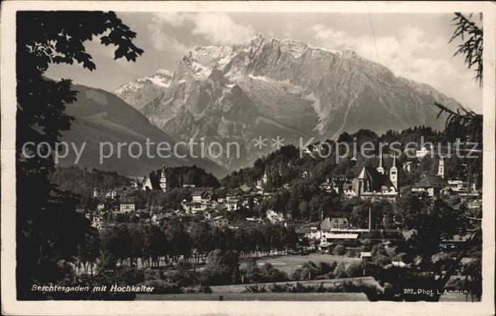 BERCHTESGADEN Bayern mit Hochkalter