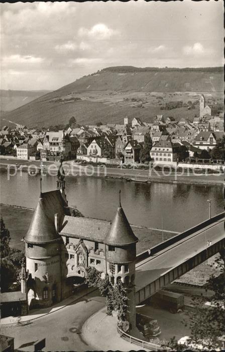 Traben-Trarbach mit Moselbruecke