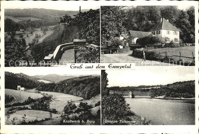 Ennepetal Hohenstein Ahlhausen Kraftwerk bei Burg Talsperre