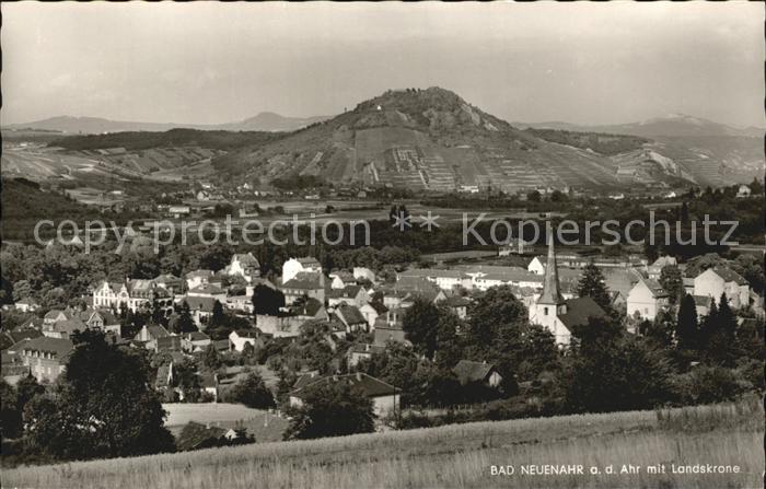 Bad Neuenahr-Ahrweiler mit Landskrone und Ahr