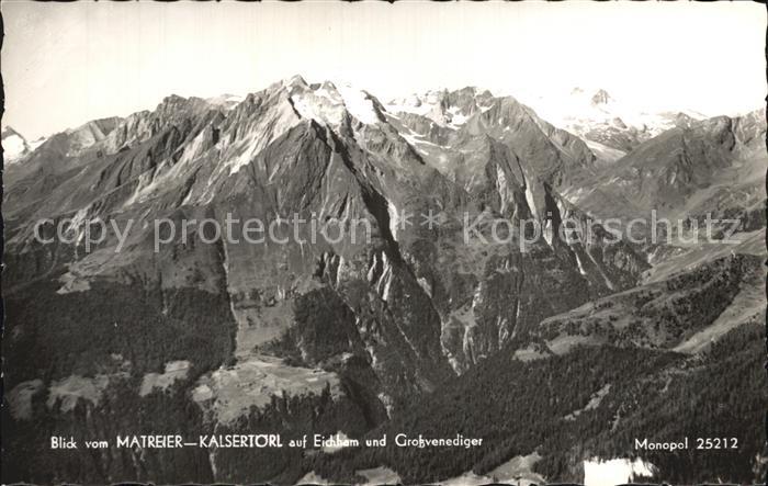 Grossvenediger Blick vom Matreier Kalsertoerl