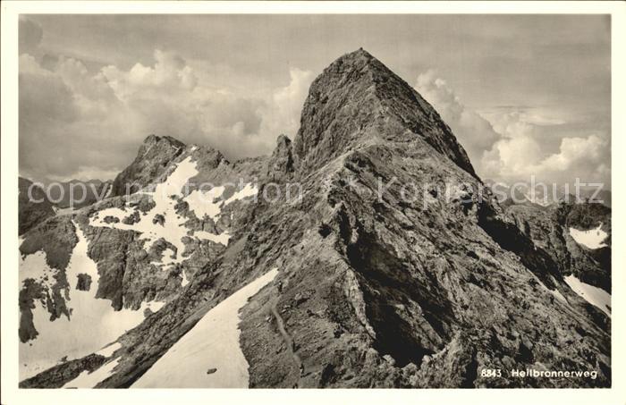 Heilbronnerweg Bockkarkopf Hohes Licht