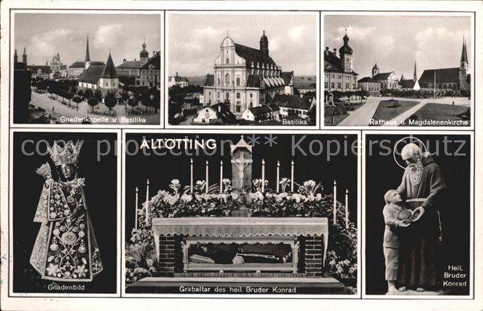 Altoetting Gnadenkapelle Basilika Grabaltar des heiligen Bruder Konrad