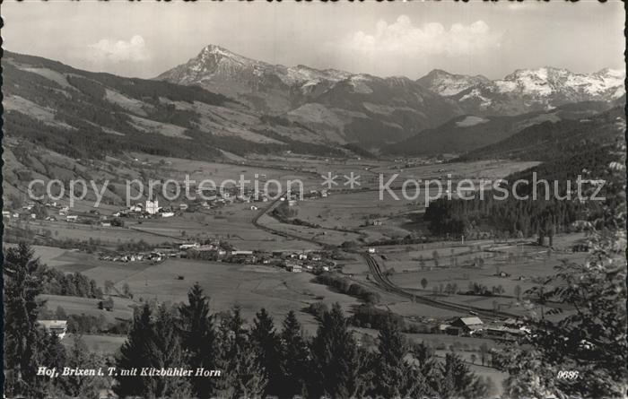 Brixen Suedtirol Hof mit Kitzbuehler Horn