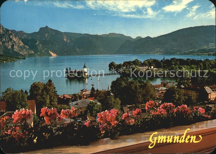 Gmunden Salzkammergut mit Schloss-Orth