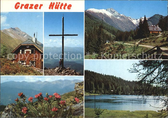 Graz Steiermark Grazer Huette Seepartie Bergkreuz