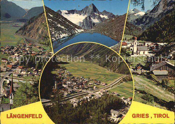 Gries Laengenfeld Tirol Fliegeraufnahmen mit See