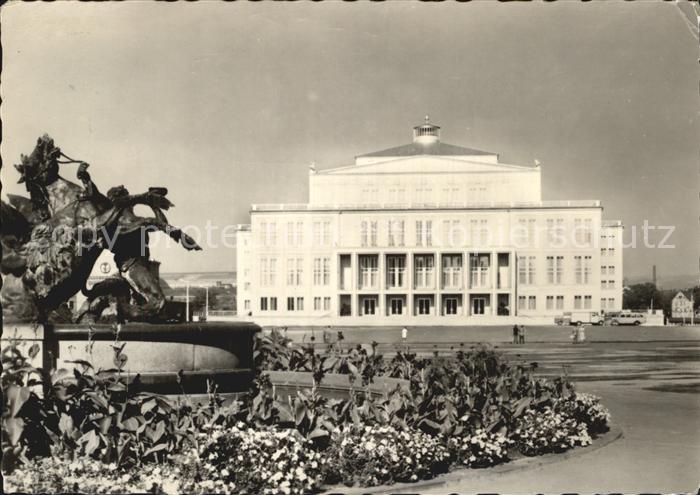 LEIPZIG Sachsen Opernhaus am Karl Marx Platz
