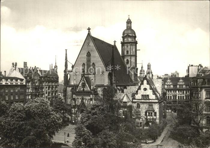 LEIPZIG Sachsen Thomaskirche