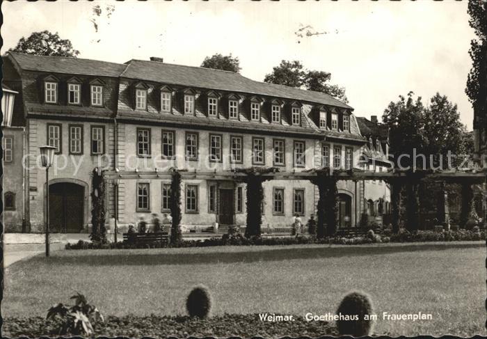 Weimar Thueringen Goethehaus am Frauenplan