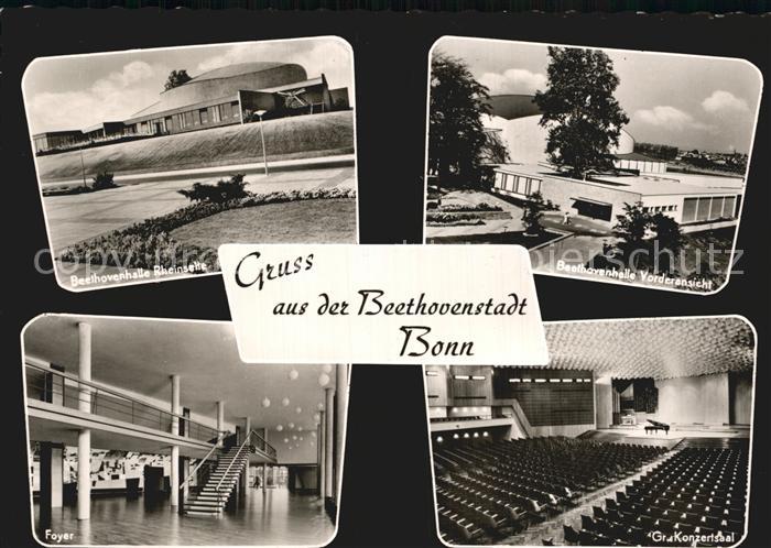 Bonn Rhein Beethovenstadt Konzertsaal Beethovenhalle