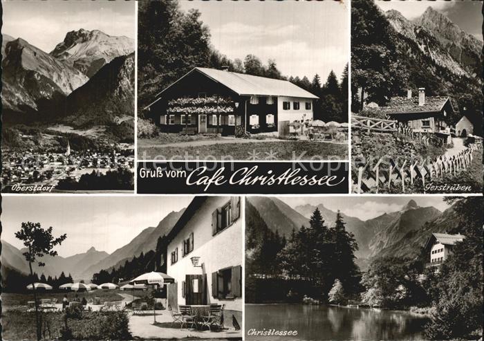 Oberstdorf Gerstrueben Cafe Christlessee