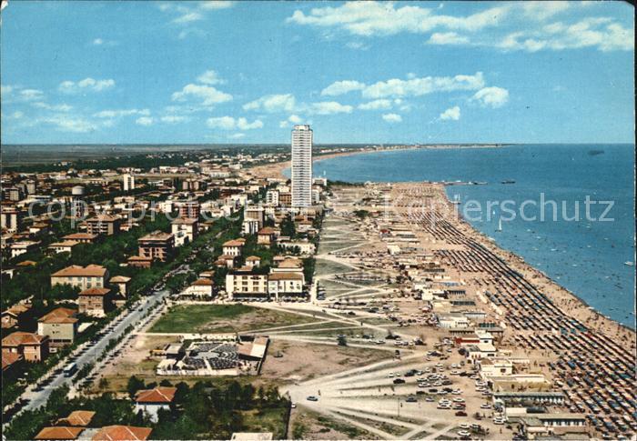 Cesenatico Fliegeraufnahme Strand
