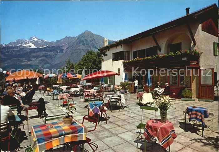 Merano Meran Monte Benedetto Cafe Restaurant Panorama