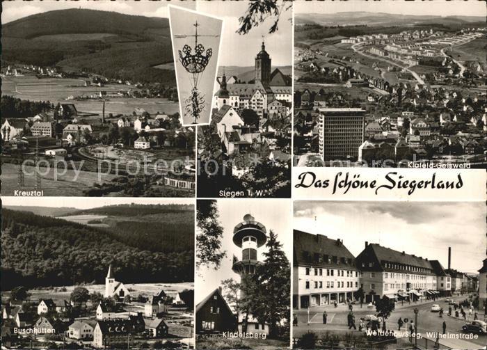 Kreuztal Westfalen Geisweld Kindelsberg Buschhuetten Siegerland