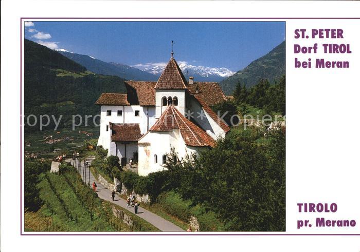 St Peter Tirol Kirchenpartie