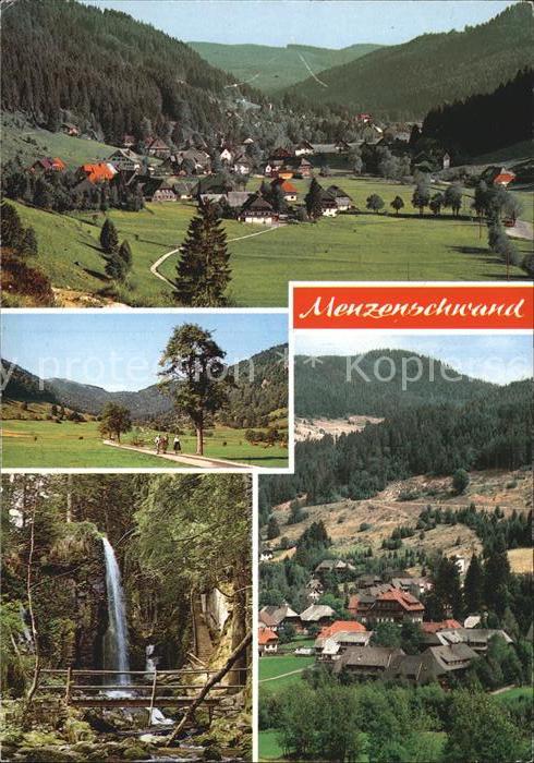 Menzenschwand mit Wasserfall