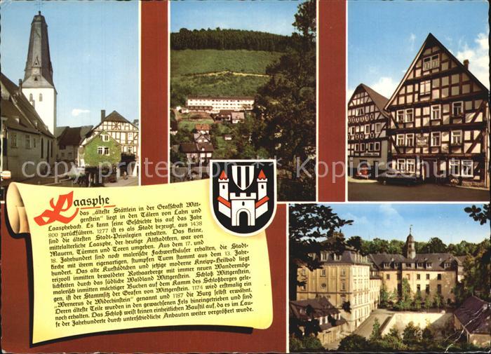 Laasphe Bad Fachwerkhaeuser