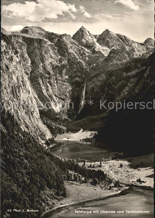 Saletalpe mit Obersee und Teufelshoerner
