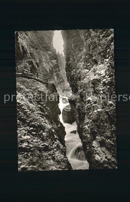 Breitachklamm Fischen