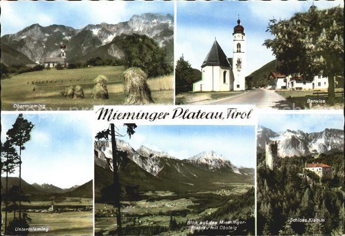 Mieminger Plateau Barwies Schloss-Klamm