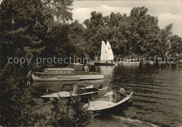 Brandenburg Havel Seglerhafen am Breitlingsee