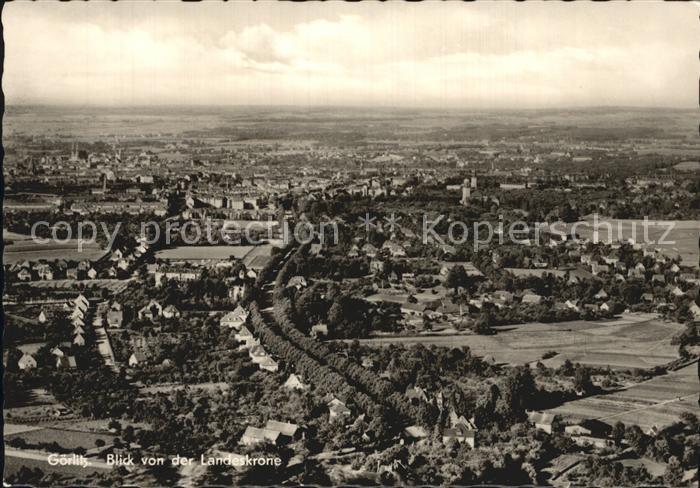 Goerlitz Sachsen Blick von der Landeskrone