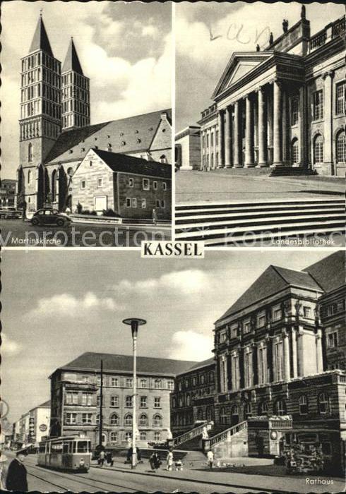 KAssEL  CITY Martinskirche Landesbibliothek Rathaus