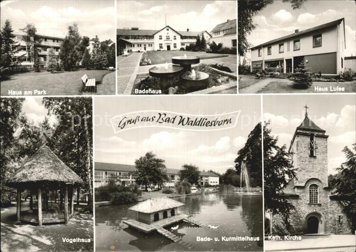 Bad Waldliesborn Kurmittelhaus Kirche Haus Luise