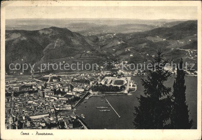 Como Lago di Como Fliegeraufnahme