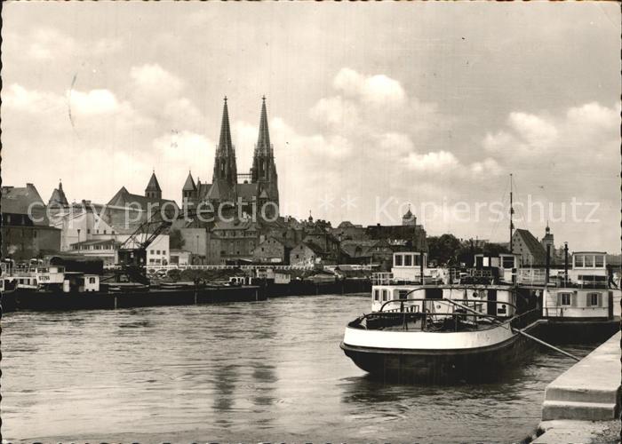 REGENSBURG Bayern Donaupartie