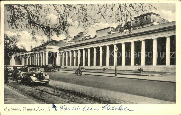 Wiesbaden Theaterkolonnade