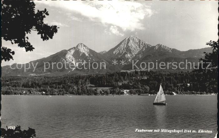 Faakersee Mittagskogel Kaernten