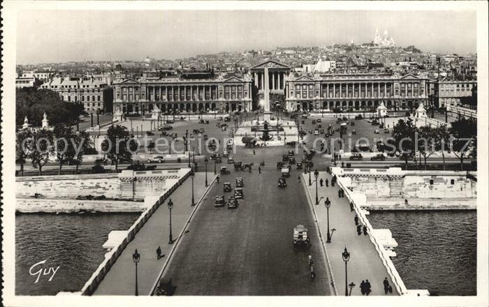 Paris Ses Merveilles Nouveau Pont Place Concorde