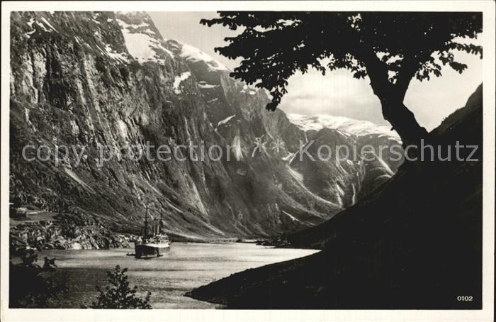 Norwegen Norge Naerofjord