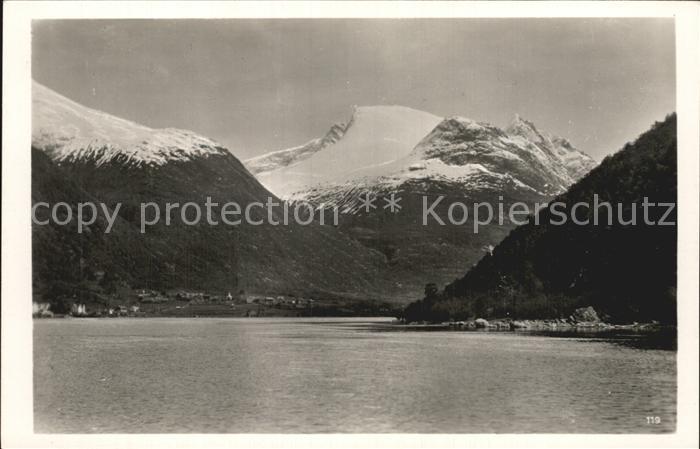 Loen Nordfjord See Berge