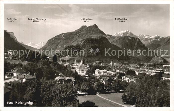 Reichenhall Bad Reiteralpe Loferer Seinberge