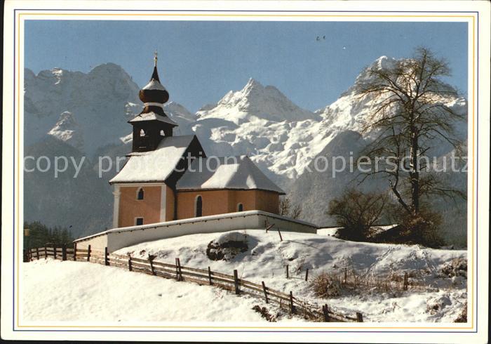 Lofer Salzburger Land Auer Kirchlein Dorf Au