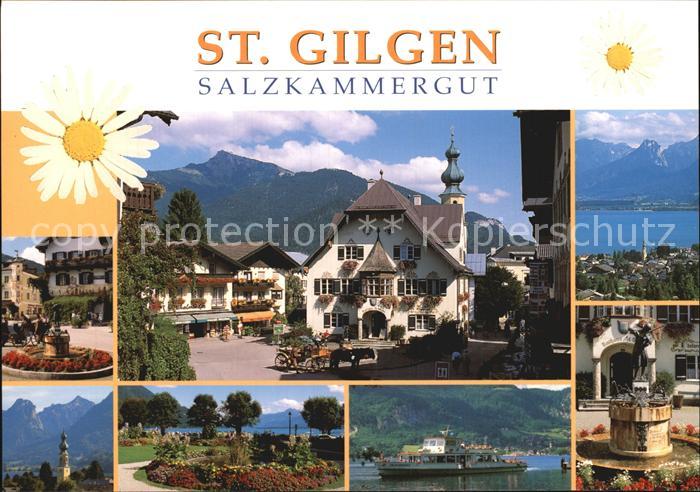 St Gilgen Salzkammergut Wolfgangsee Ortsansichten