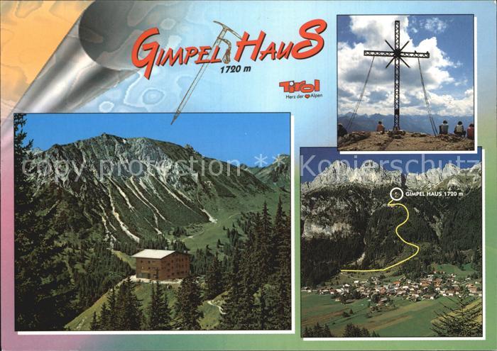 Nesselwaengle Tirol Gimpelhaus Gipfel