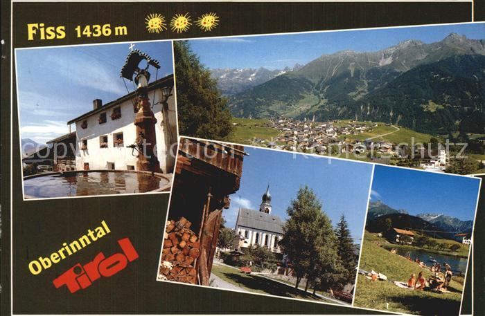 Fiss Tirol Oberinntal See Ortsansichten