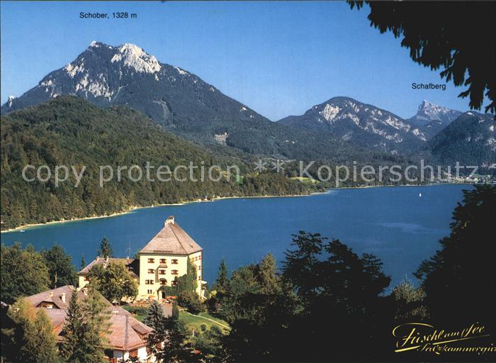 Fuschl See Salzkammergut Schober Drachenwand Schafberg Ellmaustein