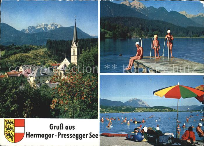 Hermagor Kaernten Pressegger See Gartnerkofel Gailtal