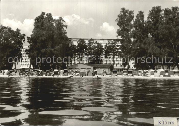Klink Waren Mueritz FDGB Urlaubserholung Voelkerfreundschaft
