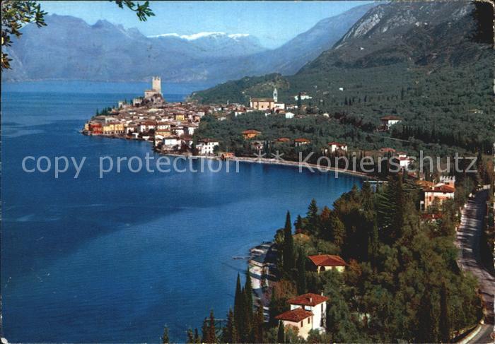 Malcesine Lago di Garda See Ortsansicht