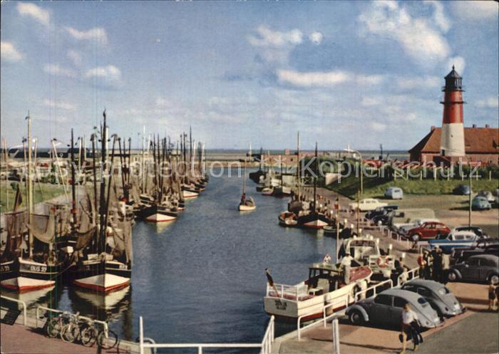 Buesum Nordseebad Heilbad Alter Hafen Leuchtturm